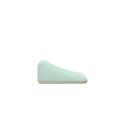Picture Green velvet slide for children