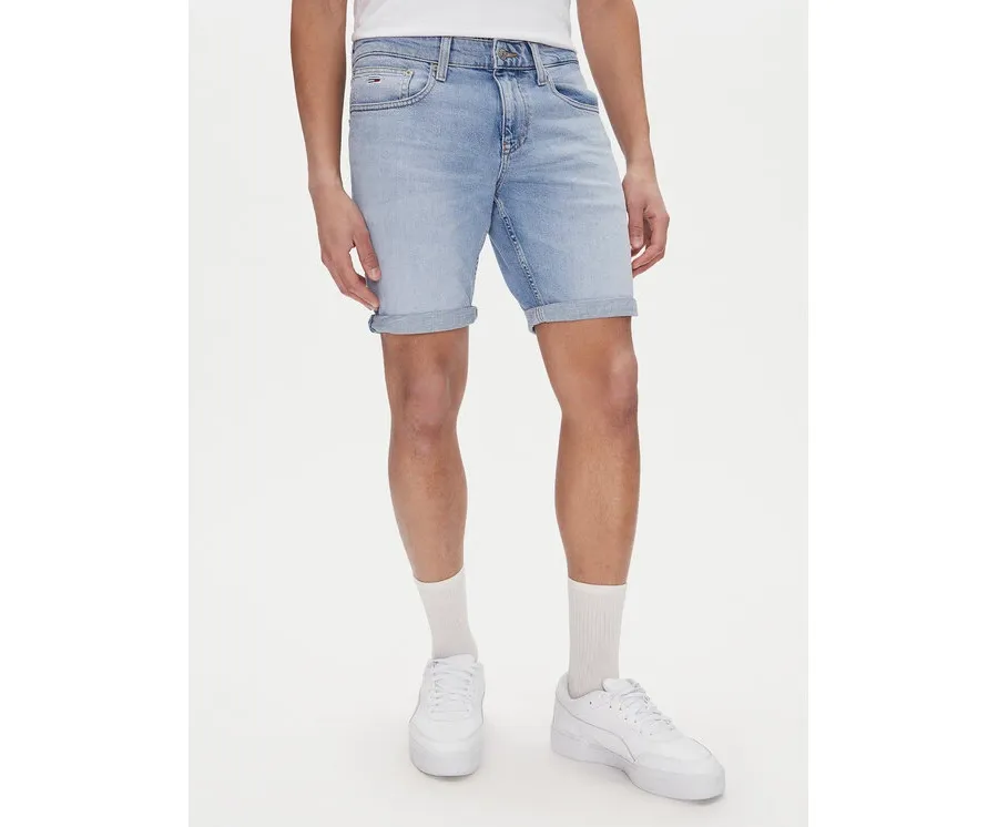 obrazek 1 Tommy Jeans Szorty jeansowe Scanton DM0DM20954 Niebieski Slim Fit