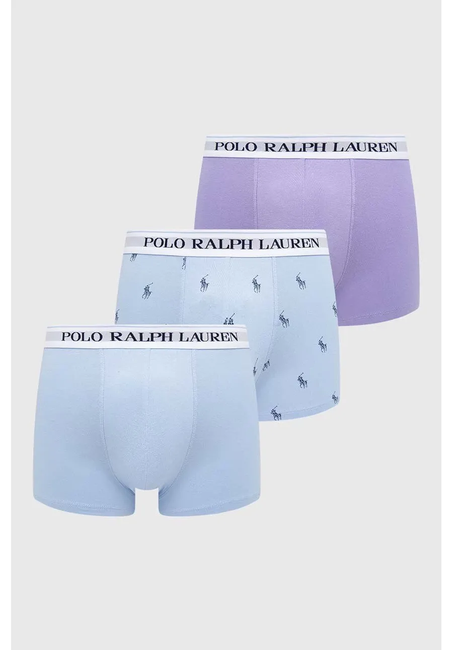 obrazek 1 Polo Ralph Lauren bokserki 3-pack męskie kolor niebieski