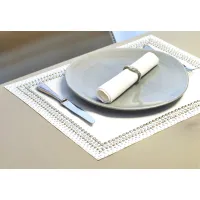 Zdjęcie Eleganckie podkładki pod nakrycie - 100 % lnu