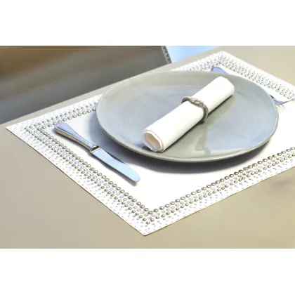 Picture Elegant placemats - 100% linen