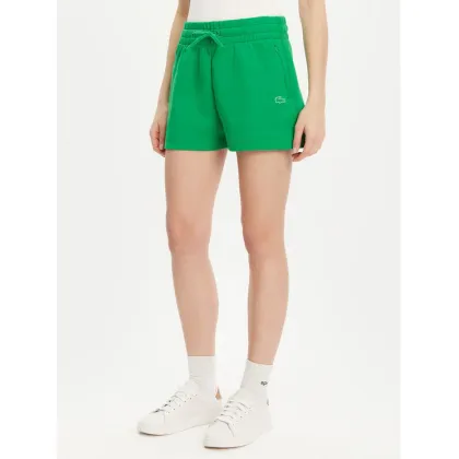 Zdjęcie Lacoste Szorty sportowe GF5378 Zielony Regular Fit