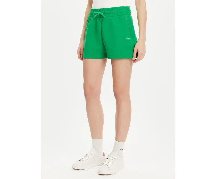 obrazek 1 Lacoste Szorty sportowe GF5378 Zielony Regular Fit