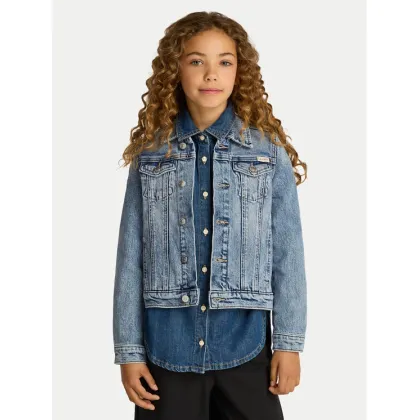 Zdjęcie Calvin Klein Jeans Kurtka jeansowa IG0IG02721 Niebieski Regular Fit