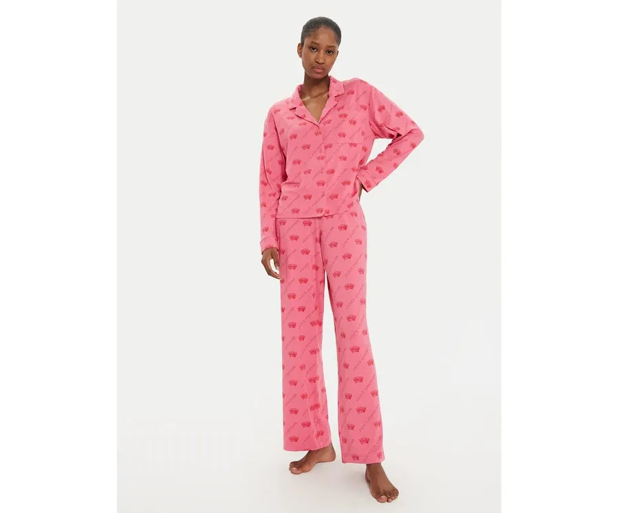 obrazek 1 Juicy Couture Piżama Estelle & Nolan JCLPJ224510 Różowy Relaxed Fit