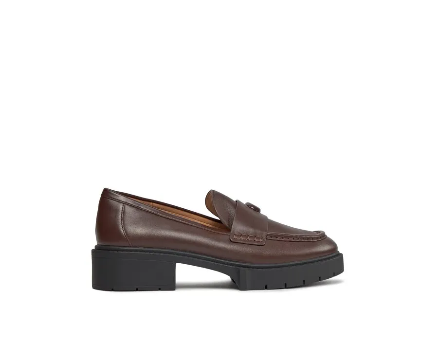 obrazek 1 Coach Loafersy Leah CB990 Brązowy
