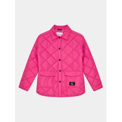 Zdjęcie Calvin Klein Jeans Kurtka przejściowa IG0IG01814 Różowy Relaxed Fit