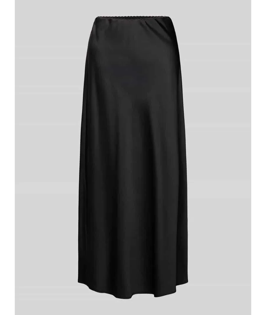 obrazek 1 Spódnica midi o kroju regular fit z satyny