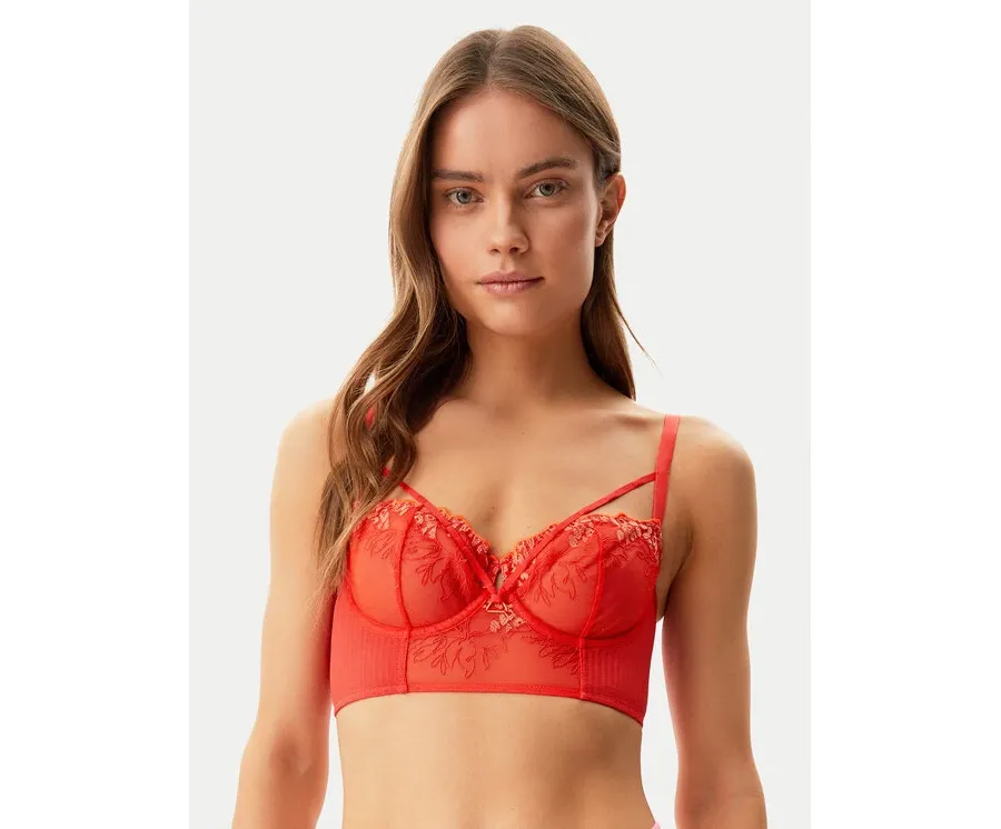 obrazek 1 Chantelle Biustonosz z fiszbiną Spice C22BK6 Czerwony