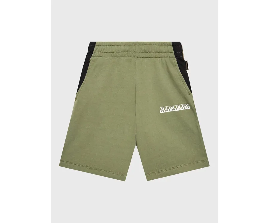 obrazek 1 Napapijri Szorty materiałowe Pinta NP0A4GX8 D Zielony Regular Fit