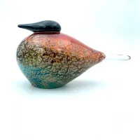 Picture A fantastic bird made of Italian glass from the
