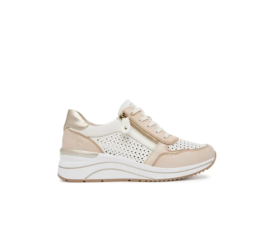 obrazek 1 Remonte Sneakersy D0T14-81 Beżowy