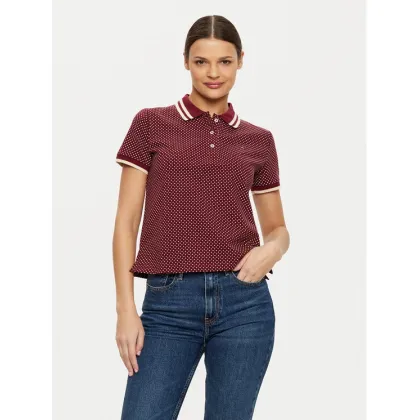 Zdjęcie Tommy Hilfiger Polo WW0WW43928 Czerwony Slim Fit