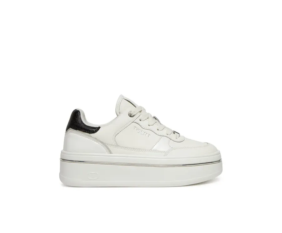 obrazek 1 TWINSET Sneakersy 251TCP014 Biały