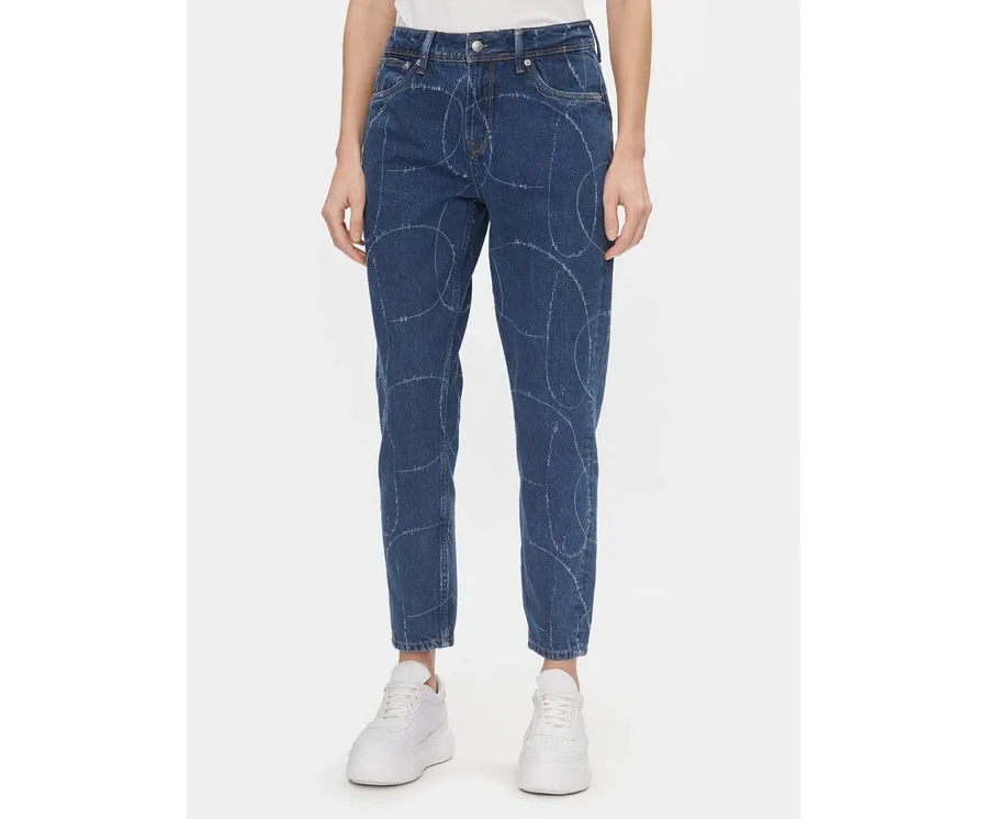 obrazek 1 Pepe Jeans Jeansy PL204607 Niebieski Tapered Fit