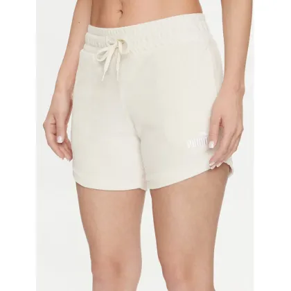 Zdjęcie Puma Szorty sportowe Ess Elevated 677946 Écru Regular Fit