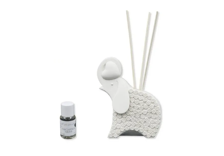 obrazek 1 Unikalny dyfuzor w kształcie słonia oraz perfumy czarna orchidea 15 ml