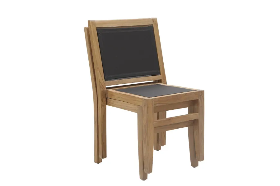 obrazek 2 Luksusowe krzesło jadalniane z drewna tekowego