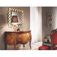 Zdjęcie Dekoracyjna komoda z 2 szufladamido salonu wiśnia antyczna