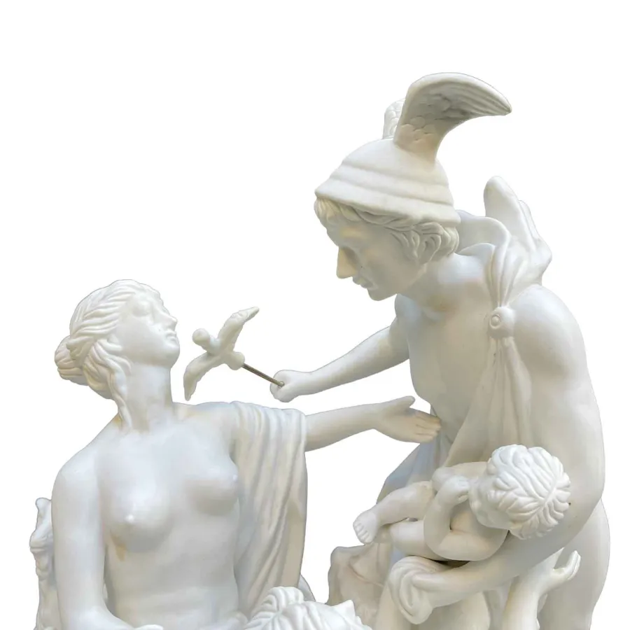 obrazek 4 Luksusowa porcelanowa figura z XX wieku