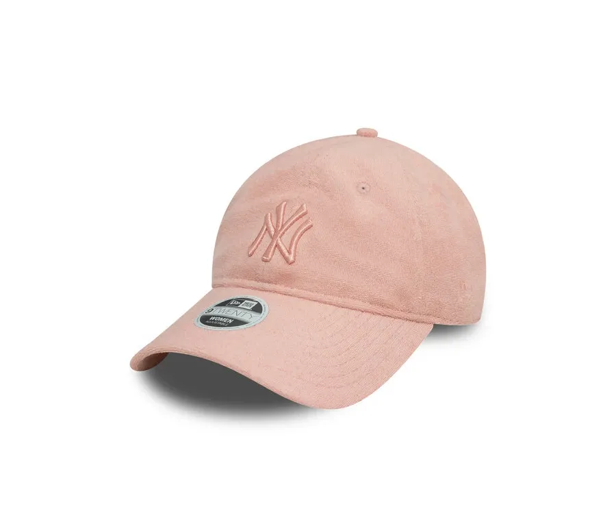 obrazek 1 New Era Czapka z daszkiem New York Yankees Towelling 9Twenty 60595347 Różowy