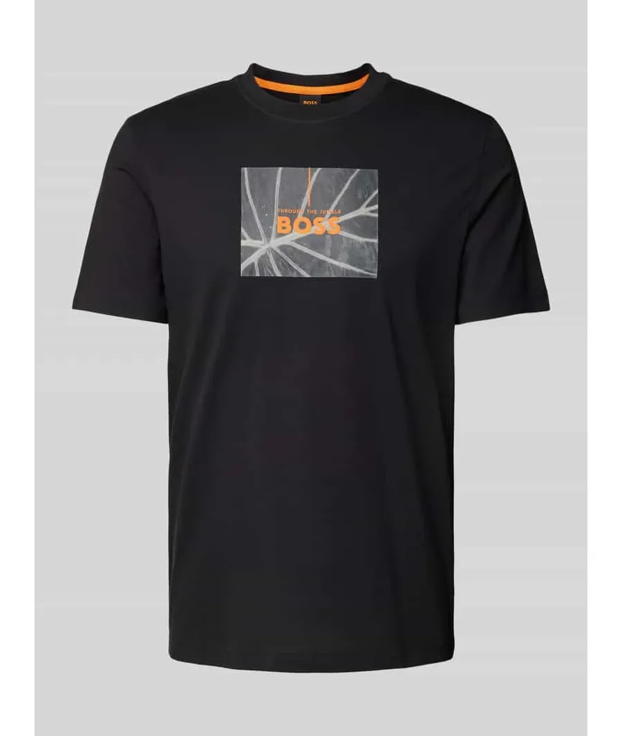obrazek 1 T-shirt z nadrukiem z logo model ‘Injungle’