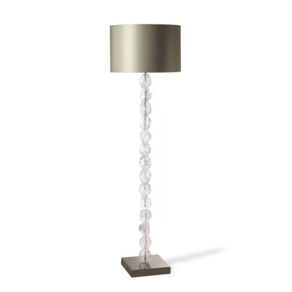 Zdjęcie Stylowa wysoka lampa ROCK ze szkła akrylowego