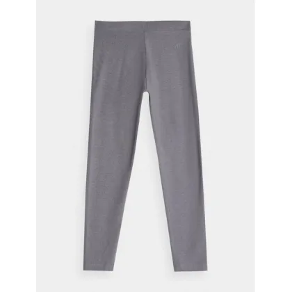 Zdjęcie 4F Legginsy 4FJAW23TTIGF093 Szary Slim Fit
