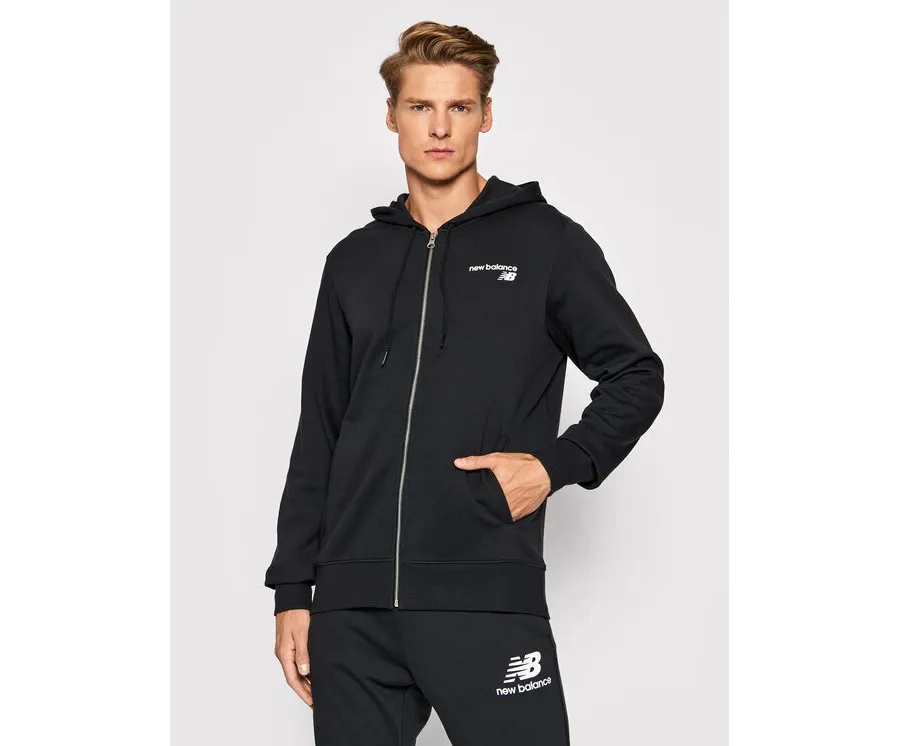 obrazek 1 New Balance Bluza MJ03907 Czarny Athletic Fit