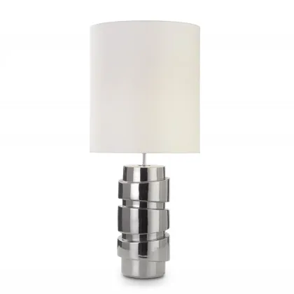 Zdjęcie Ceramiczna włoska lampa stołowa H.43xL.22xP.22 cm