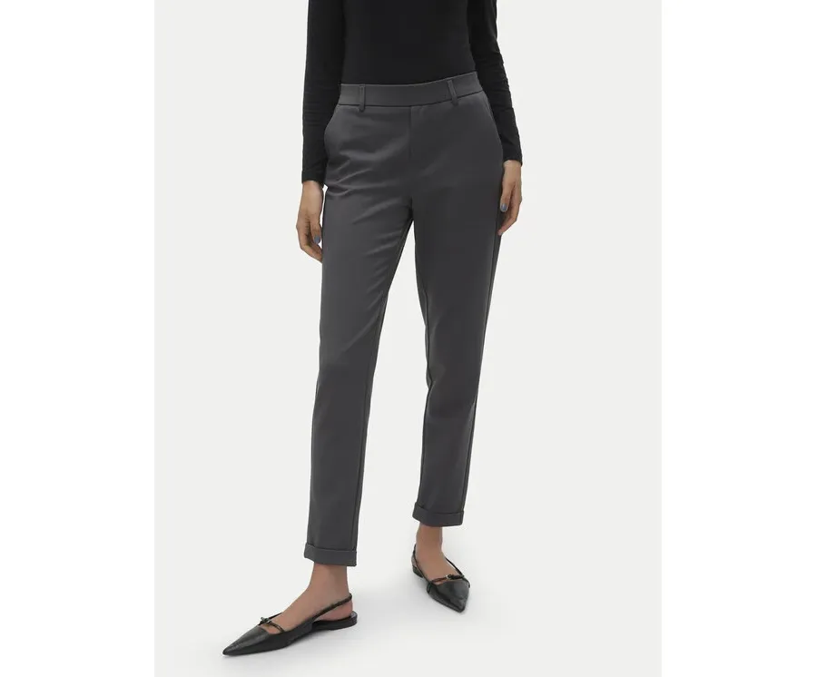obrazek 1 Vero Moda Chinosy Maya 10225280 Szary Regular Fit