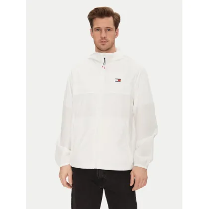 Zdjęcie Tommy Jeans Wiatrówka Chicago DM0DM20204 Écru Regular Fit