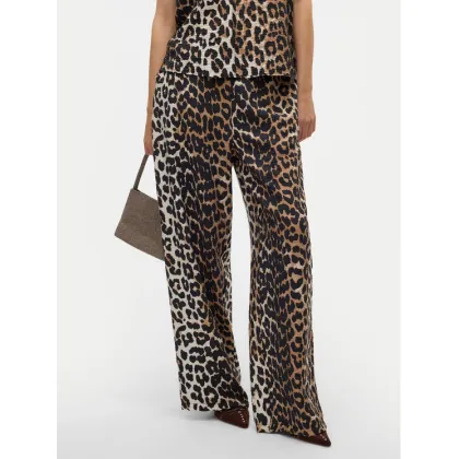 Zdjęcie Vero Moda Spodnie materiałowe Josie 10303759 Brązowy Wide Leg