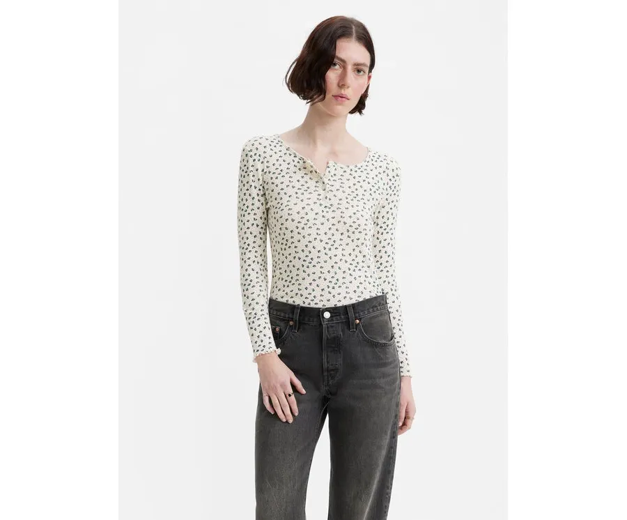obrazek 1 Levi's® Bluzka Dry Goods A5910-0002 Écru Regular Fit