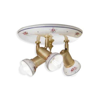 Zdjęcie Oryginalna lampa sufitowa-plafoniera Savona w stylu klasycznym