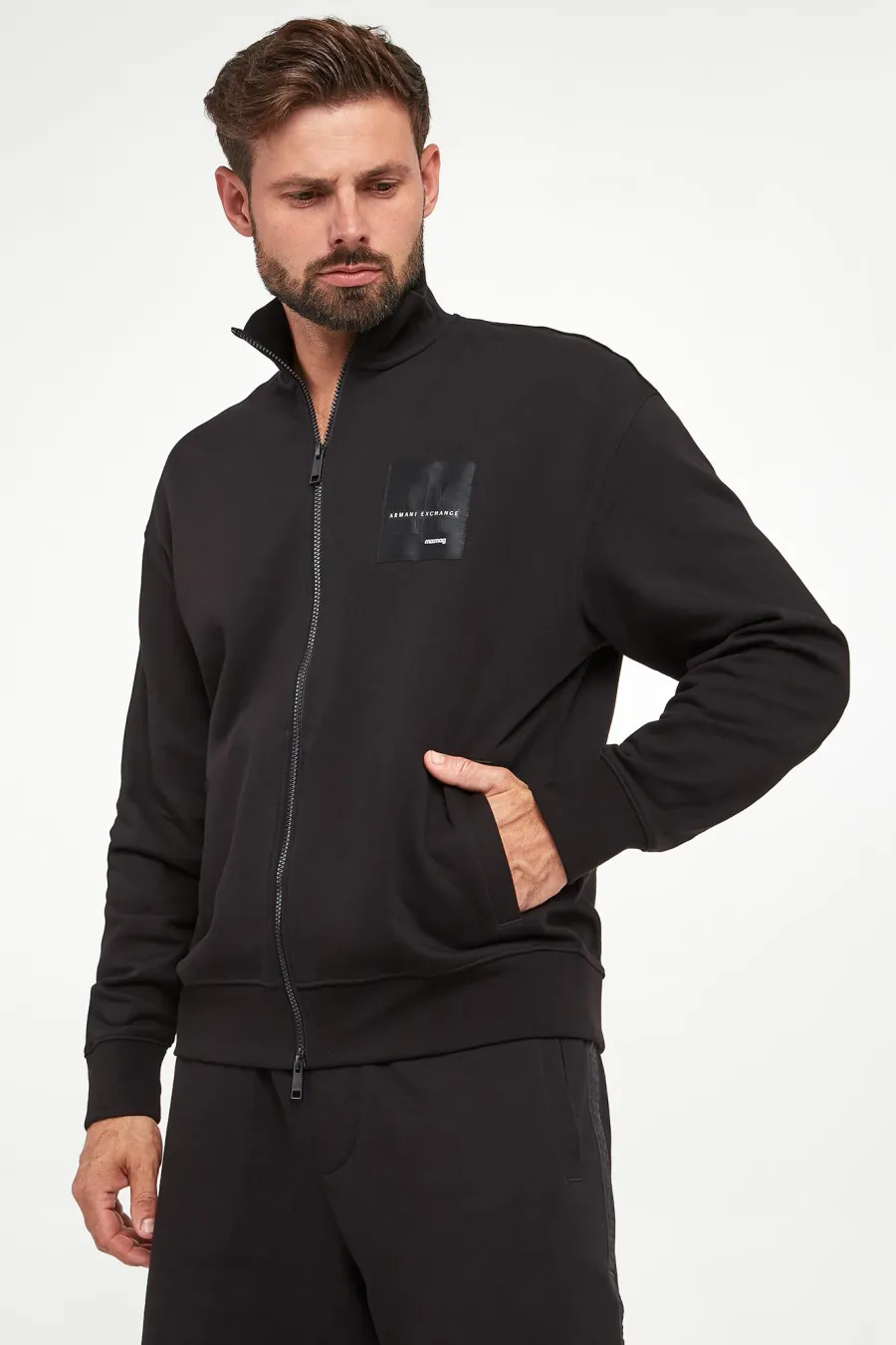 obrazek 1 Bluza męska ze stójką ARMANI EXCHANGE Armani Exchange