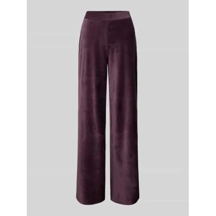 Zdjęcie Spodnie materiałowe o rozkloszowanym kroju z elastycznym pasem