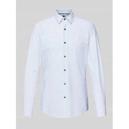 Zdjęcie Koszula biznesowa o kroju slim fit z kołnierzykiem typu kent