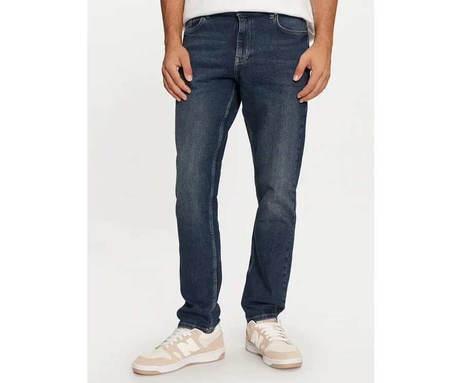 obrazek 1 Karl Lagerfeld Jeans Jeansy 246D1103 Granatowy Slim Fit