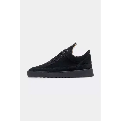 Zdjęcie Filling Pieces sneakersy zamszowe Low Top Suede kolor czarny 10122791847