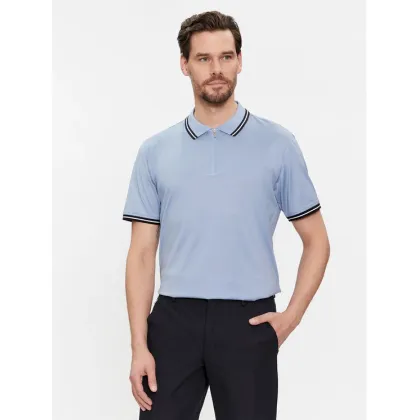 Zdjęcie KARL LAGERFELD Polo 745080 541200 Niebieski Regular Fit