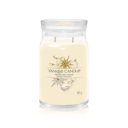 Zdjęcie Yankee Candle Twinkling Lights Signature Jar Świeca zapachowa 567 g