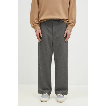 Zdjęcie Stan Ray spodnie wełniane kolor szary proste AW2403184