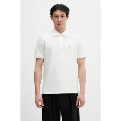 Zdjęcie C.P. Company polo męski kolor beżowy gładki 18CMPL065A005263W