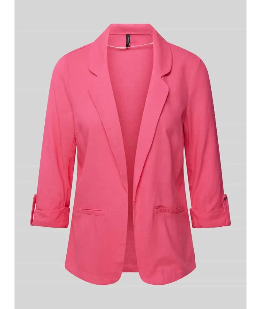 obrazek 1 Żakiet w jednolitym kolorze z mieszanki wiskozy i lnu