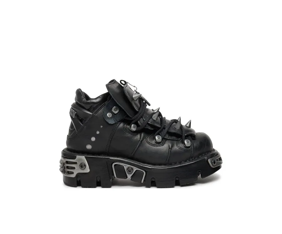 obrazek 1 NEW ROCK Sneakersy M-110-S1 Czarny