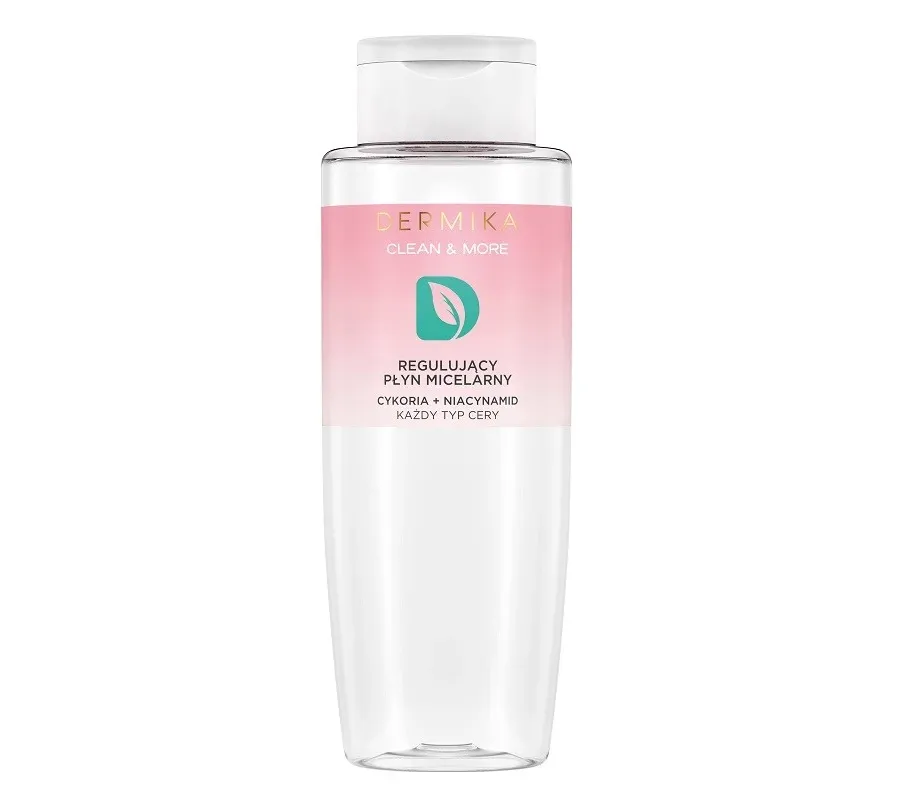 obrazek 1 Dermika Clean & More Regulujący płyn micelarny do każdego rodzaju skóry 400 ml