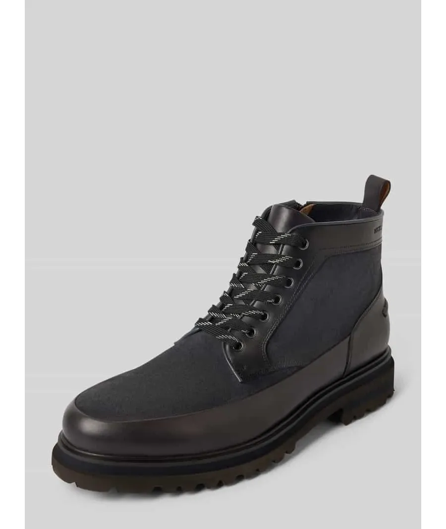 obrazek 1 Buty sznurowane ze skóry naturalnej model ‘SPIDER’