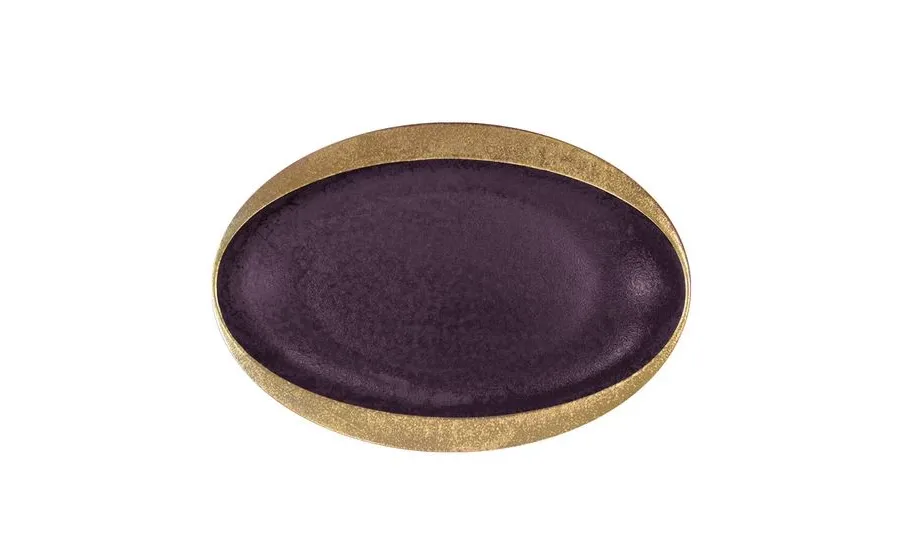 obrazek 1 Elegancki półmisek porcelanowy z kolekcji Golden Velvet