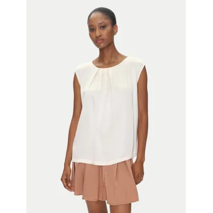 Zdjęcie ViCOLO Bluzka TD0763 Écru Regular Fit